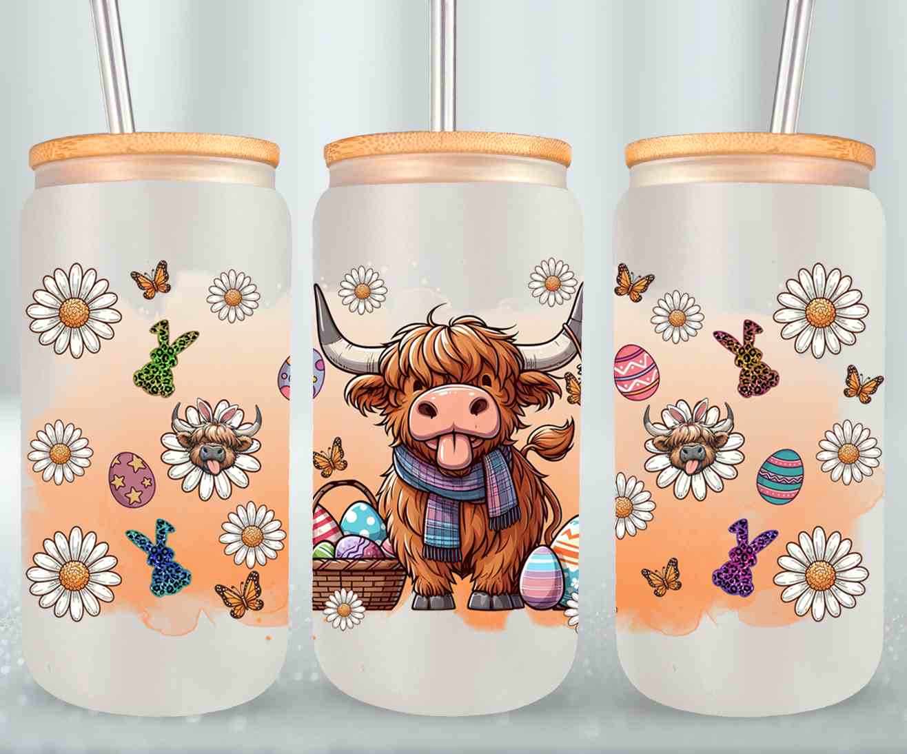 Highland Cow Easter-10386